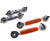 Front & Rear Sway Bar Links fit Polaris RZR RS1 2018-2022 Orange by Race-Driven