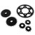 1993 Polaris 350L Trail Boss 350 4X4 Steel Sprocket Complete Set
