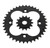 1999-2004 Honda TRX400EX 400EX 14 Tooth Front & 38 Tooth Rear Black Sprocket