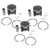 1998 Yamaha Mountain SRX 700 MSRX700 Piston Kit x3 Teflon Coated Race-Driven