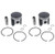 1996 -1999 Ski-Doo Grand Touring 500 L/C Piston Kit x2 Teflon Coated Race-Driven