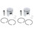 Piston Kit Arctic Cat Jag Mountain Cat 1990 1991 Snowmobile by Race-Driven x2