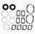 Complete Gasket Kit fits Ski-Doo Legend 380F 2002-2004 Snowmobile by Race-Driven