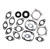 Piston and Gasket Kit for Arctic Cat Jag 340 1998 1999 Snowmobile by Race-Driven