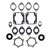 Piston and Gasket Kit fits Arctic Cat Cheetah 500 1986 1987 by Race-Driven