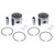 1995 - 1998 Arctic Cat Cougar 550 Piston Kit Teflon Coated by Race-Driven x2