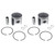 1996 -2002 Arctic Cat Bearcat Wide Track Piston Kit Teflon Coated Race-Driven x2