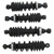 Shocks for Suzuki King Quad 300 LTF300 1999-2002 Front & Rear Gas by Race-Driven