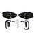 Race-Driven Universal Motocross MX ATV Hand Guards Guard Handguards