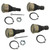 Ball Joints fit Polaris Ranger Crew XP 1000 2019 2020 Upper & Lower