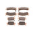Brake Pads fit Honda Talon 1000XS-4 2023 Front & Rear Pads by Race-Driven