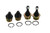 Ball Joints fit Kawasaki Prairie 300 KVF300 A/B 1999 2000 Upper and Lower x4
