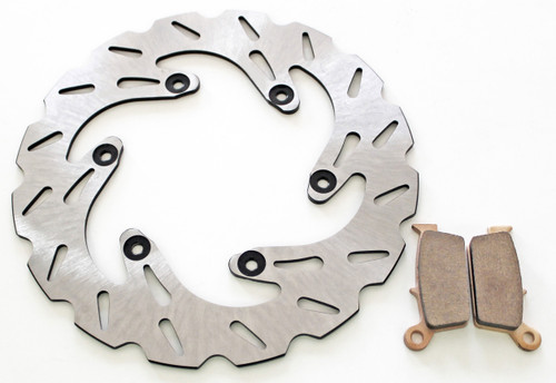 Caltric Semi-Metallic Brake Pads – Front & Rear For Yamaha WR426 WR426F 2001-2002