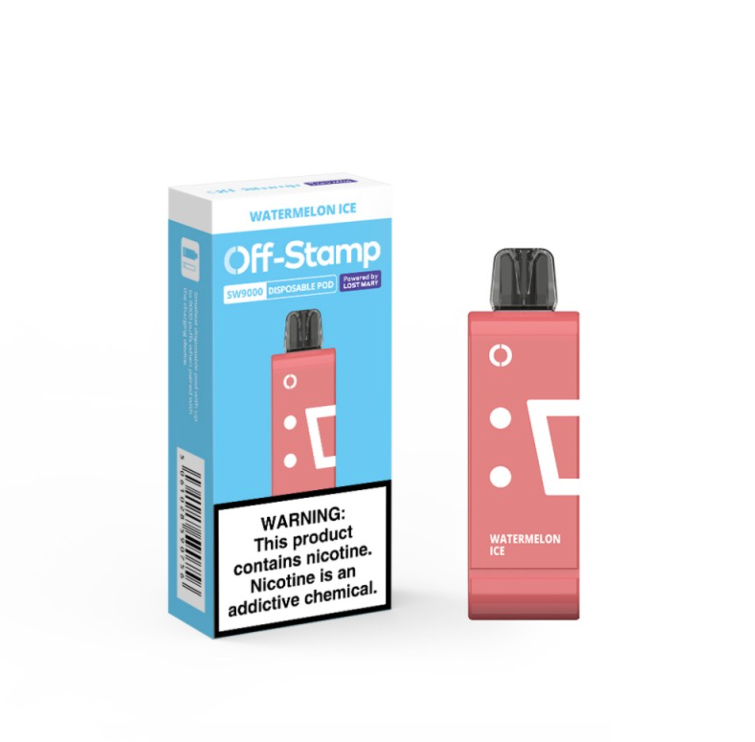 OFFStamp SW9000 Disposable Pod Watermelon Ice 9000 Puffs