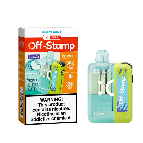 Off-Stamp X Crystal Cube 35K Kit Miami Mint