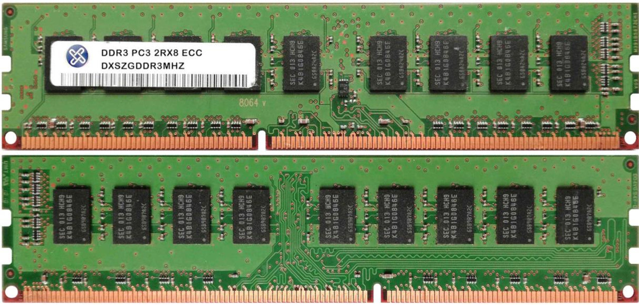 2GB Desktop Memory RAM DDR3 PC3L-12800 1600MHz 240-pin UDIMM ECC