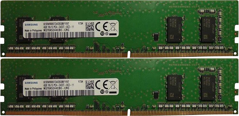 Samsung 8GB (2 x 4GB) Desktop Memory RAM DIMM | Dr Memory