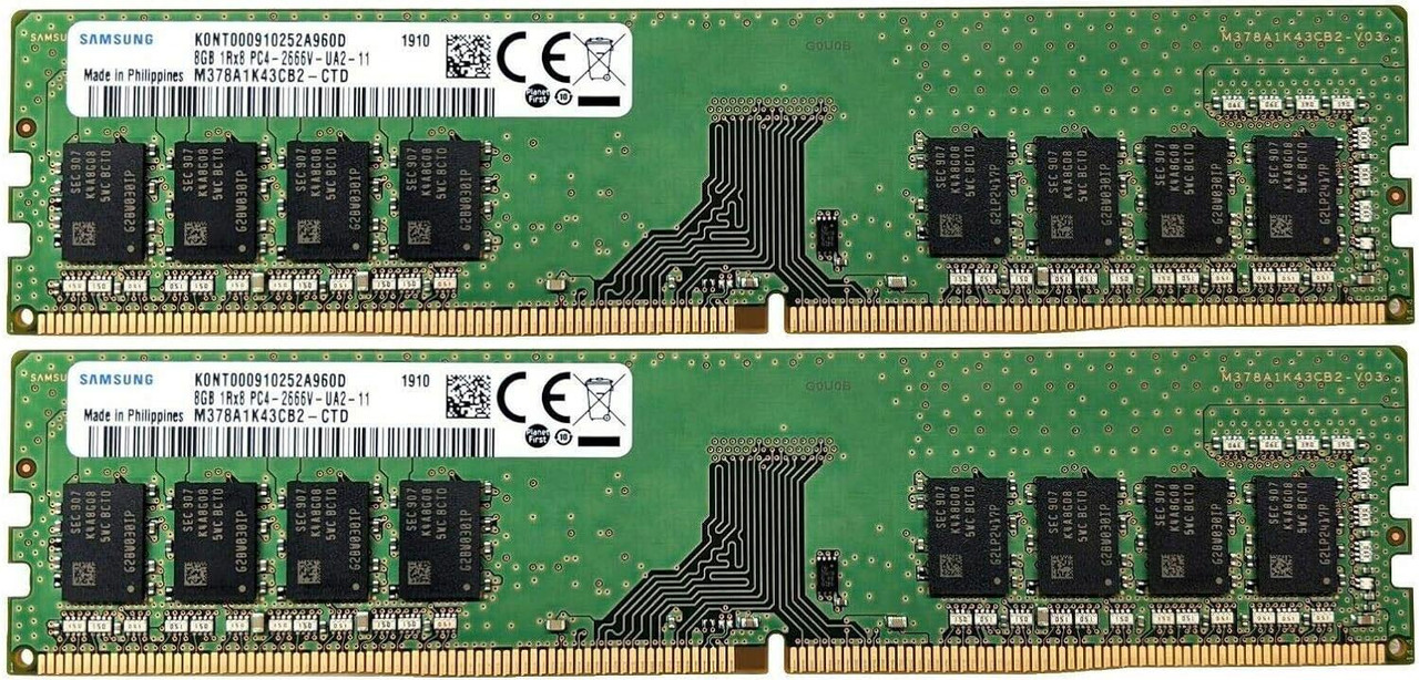 Samsung DDR4 16GB(8gb×2) 3200MHz Samsung 16GB (2 x 8GB