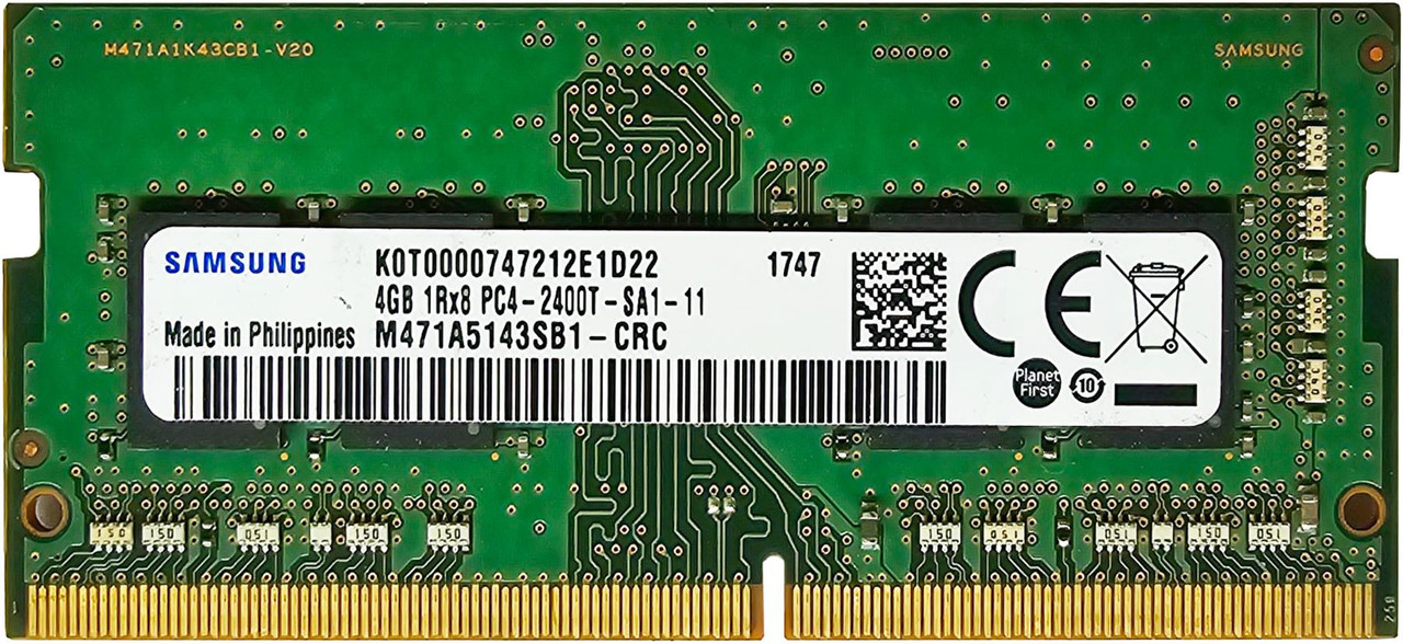10枚セット】Samsung 4GB DDR4-2400T PC4-19200 SO-DIMM ノートPC用