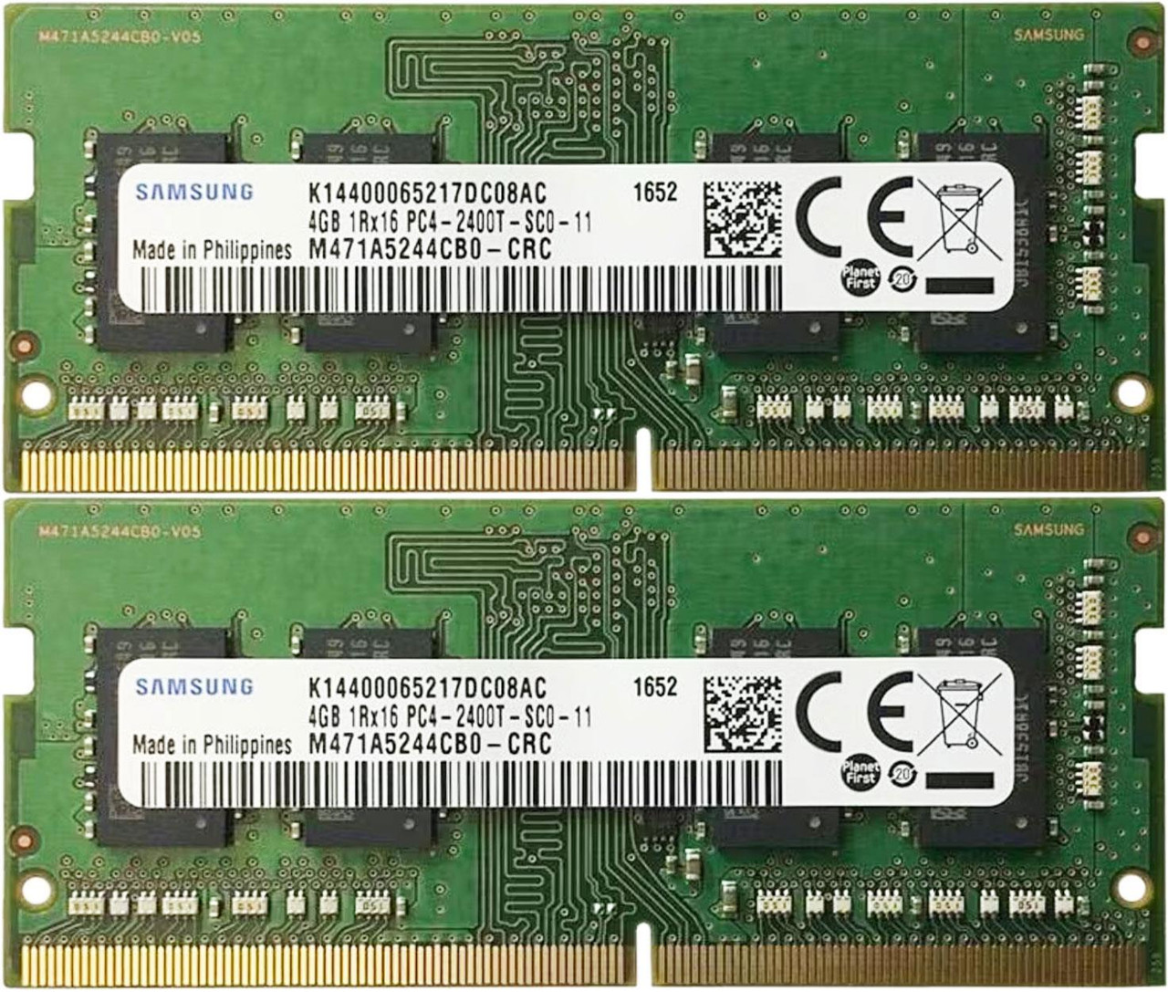 Samsung 8GB (2 x 4GB) Laptop Memory RAM SODIMM | Dr Memory