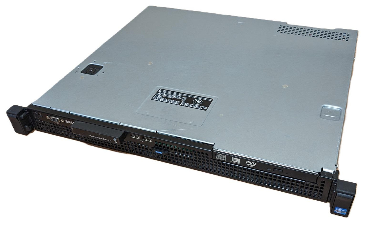 DELL PowerEdge R210 Ⅱ Xeon E3-1220/8GB/500GBx2/PERC H200A Dell PowerEdge R210 II Ultra-compact Rack Server