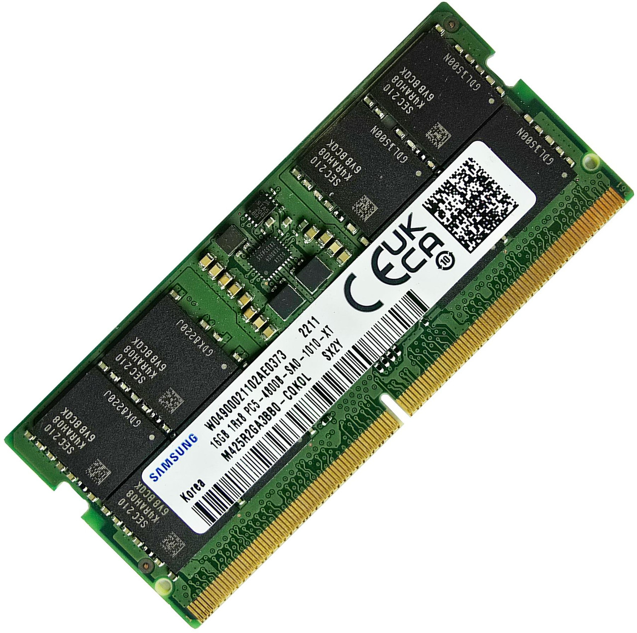 ほぼ未使用 Samsung DDR5 SODIMM 16GB PC5 SAMSUNG DDR5 16GB PC5-4800B SODIMM Samsung DDR5 16GB 5600MHz SO