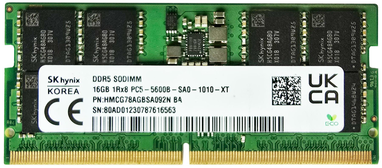 SK Hynix 16GB Laptop Memory RAM 5600Mhz DDR5 | Dr Memory