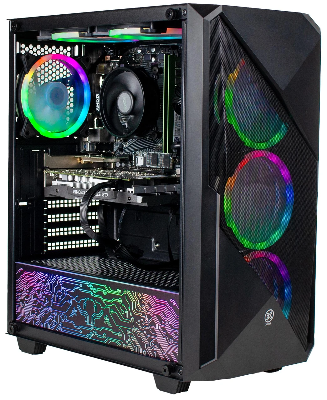 XUM Legend Desktop Gaming PC: AMD R5 5500 RTX | Dr Memory