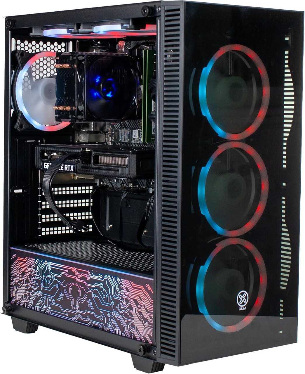 AMD Ryzen 5 8400F 3個セット XUM AMD Ryzen 5 8400F RTX 4060 Gaming PC – 16GB DDR5 RAM