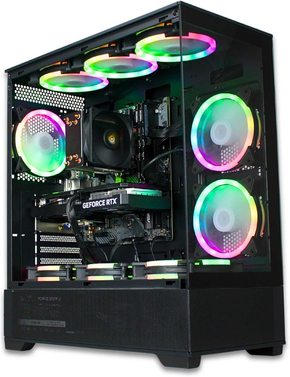 XUM AMD Ryzen 5 8400F RTX 5060 Gaming PC - 16GB DDR5 RAM, 1TB NVMe,?
