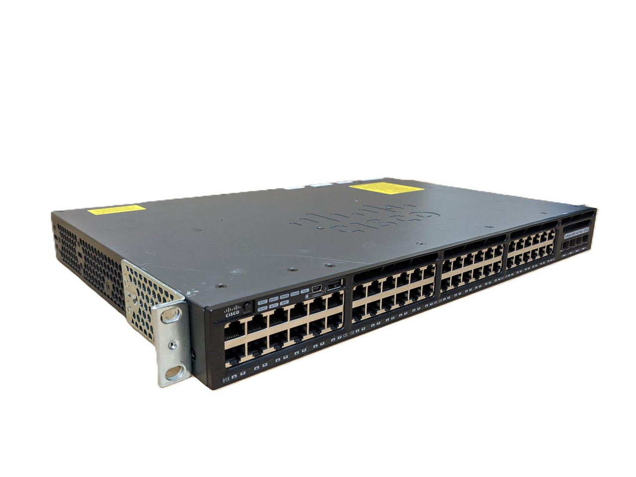 Cisco Catalyst 3650 48Port Mini 4x10G Uplink IPBase SWITCH PoE+ W ...