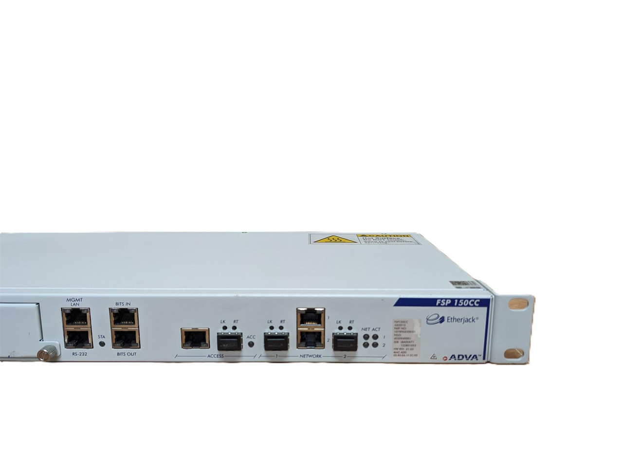 ADVA FSP150CC-GE201S EtherJack Optical Networking Ethernet Switch ...