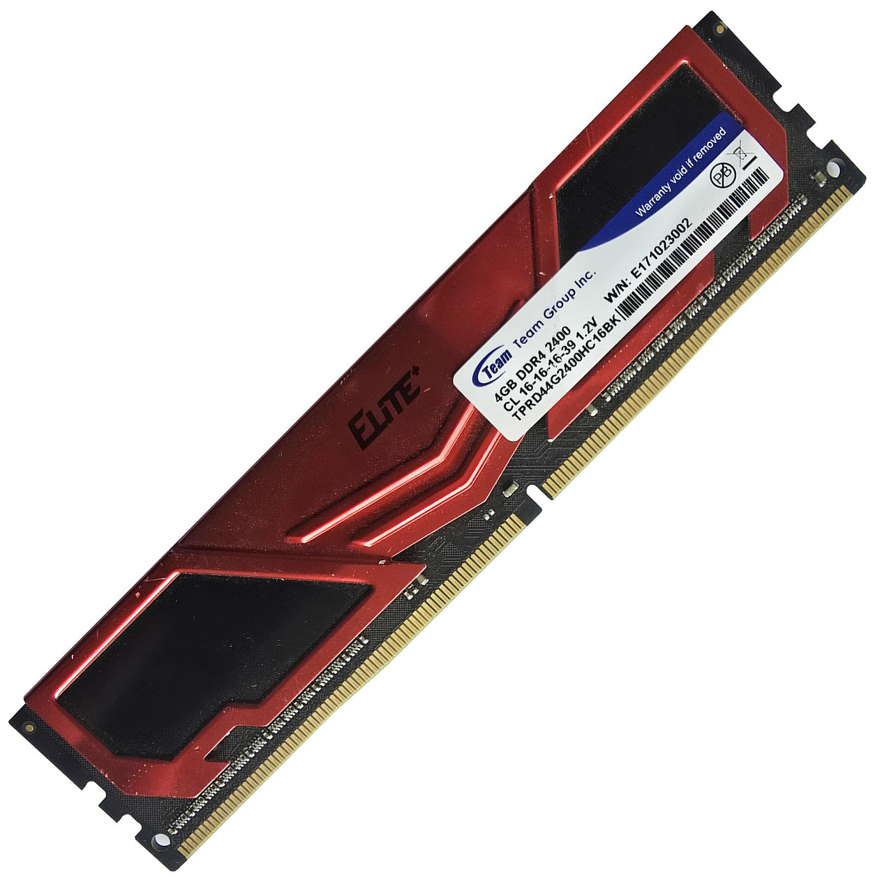 Teamgroup Gaming Memory 4GB DDR4 2400MHz RAM | Dr Memory