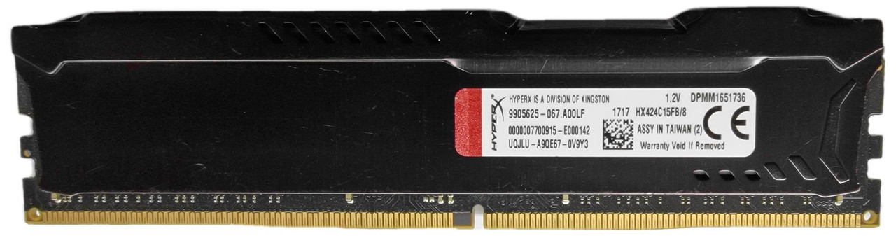 Kingston HyperX Fury 8GB DDR4 2400MHz RAM | Dr Memory