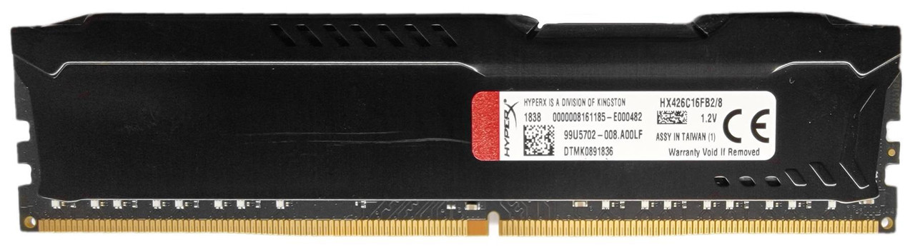Kingston HyperX Fury 8GB DDR4 2666MHz RAM | Dr Memory