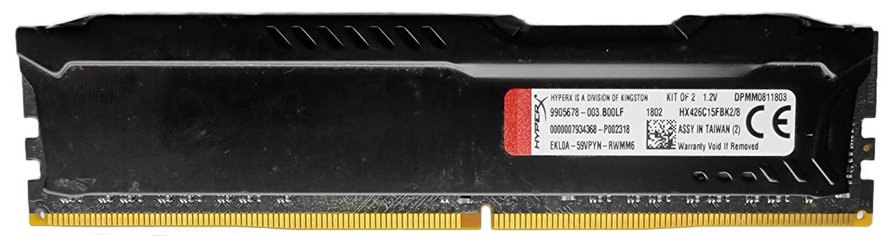 Kingston HyperX Fury 8GB DDR4 2666MHz RAM | Dr Memory