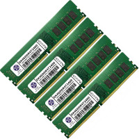 New XUM 16GB (4 x 4GB) Desktop Memory RAM 2400Mhz DDR4 Non-ECC Unbuffered DIMM 288 Pin 1.2V