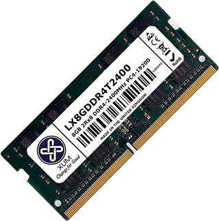 XUM 8GB DDR4 2400MHz SODIMM Laptop RAM PC4-19200 | Dr Memory