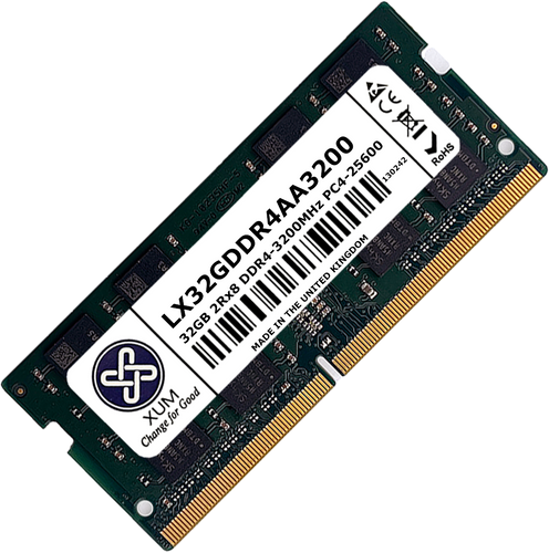 32GB DDR4 3200MHz SODIMM Laptop Memory RAM