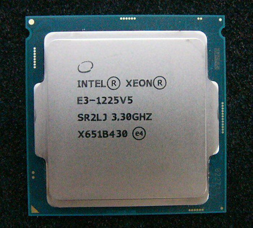 Intel Xeon E3-1225 V5 (SR2LJ) 3.3GHz 4 Core CPU Processor