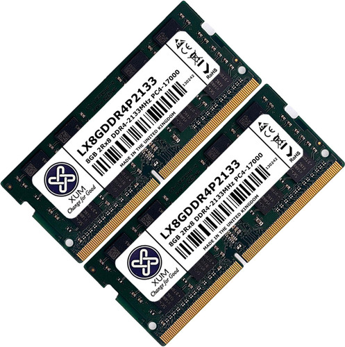 32GB DDR4 2133MHz SODIMM Laptop RAM - PC4-17000, CL15, 1.2V