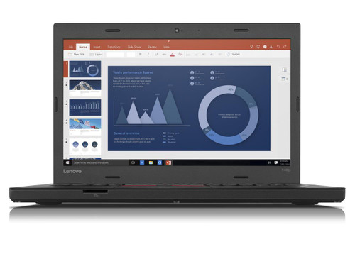 Lenovo ThinkPad T460p 14 Inch 6th Gen Intel Core i7 i7-6500U 8GB RAM DDR4 256GB SSD Windows 11 Renewed Laptop Grade C