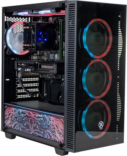 XUM Titan Prebuilt Gaming PC: AMD Ryzen 5 8400F, NVIDIA GeForce RTX 5060 8GB, 16GB DDR5 RAM, 1TB NVMe SSD, 650W PSU 80+ Bronze, aRGB, WiFi 5, Windows 11 Home