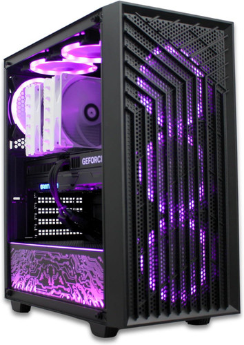XUM Spartan Prebuilt Gaming PC: Intel Core i7-13700F, NVIDIA GeForce RTX 5060 8GB, 32GB DDR5 RAM, 1TB NVMe SSD, 650W PSU 80+ Bronze, aRGB, WiFi 5, Windows 11 Home