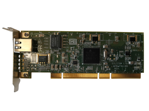 Silicom Single-Port Copper Gigabit Ethernet PCI-X Server Adapter PXG1RBS-RoHS LP