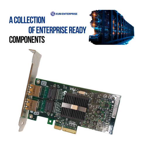 Intel C57721-005 X3959 PRO/1000 PT 1Gbps Dual-Port PCIe LAN Card D33682
