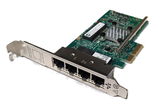 HP 331T Quad Port RJ-45 1GBase-T High Profile 647592-001 649871-001