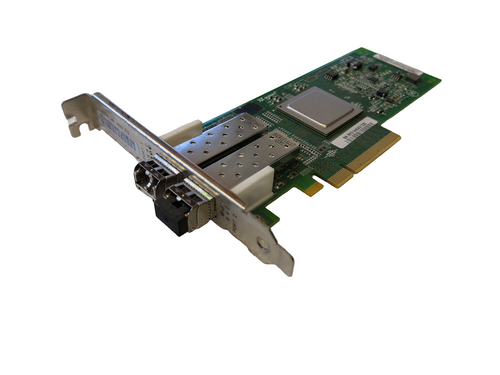 HP AJ764-63002 QLogic QLE2562-HP PCIe Dual Port 8GB FC HBA 489191-001 with SFP