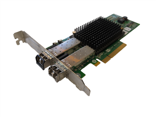 HP AJ763-63002 489193-001 8GB LPE12002 Dual Port HBA PCI-E Network Adapter 2XFP