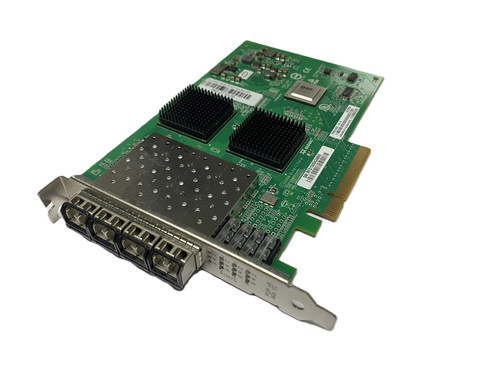 QLogic 8GB 4-Port Fibre PCI-E HBA High Profile Bracket with 4 x SFP - QLE2564